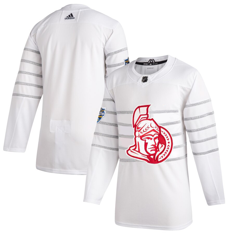 Cheap Men Ottawa Senators Adidas White 2020 NHL All Star Game Authentic Jersey